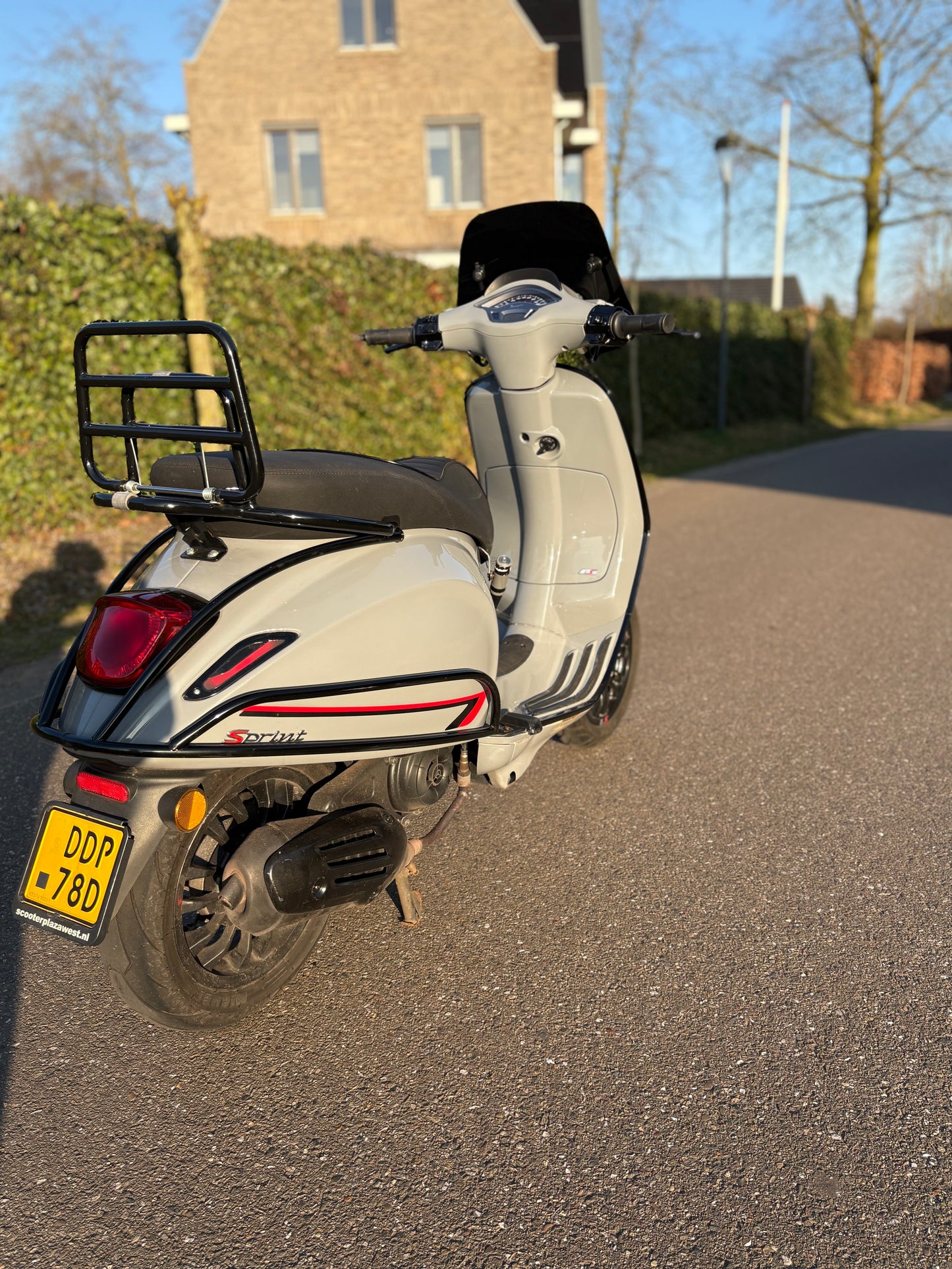 Vespa Sprint Nardo Grey Iget Full Option