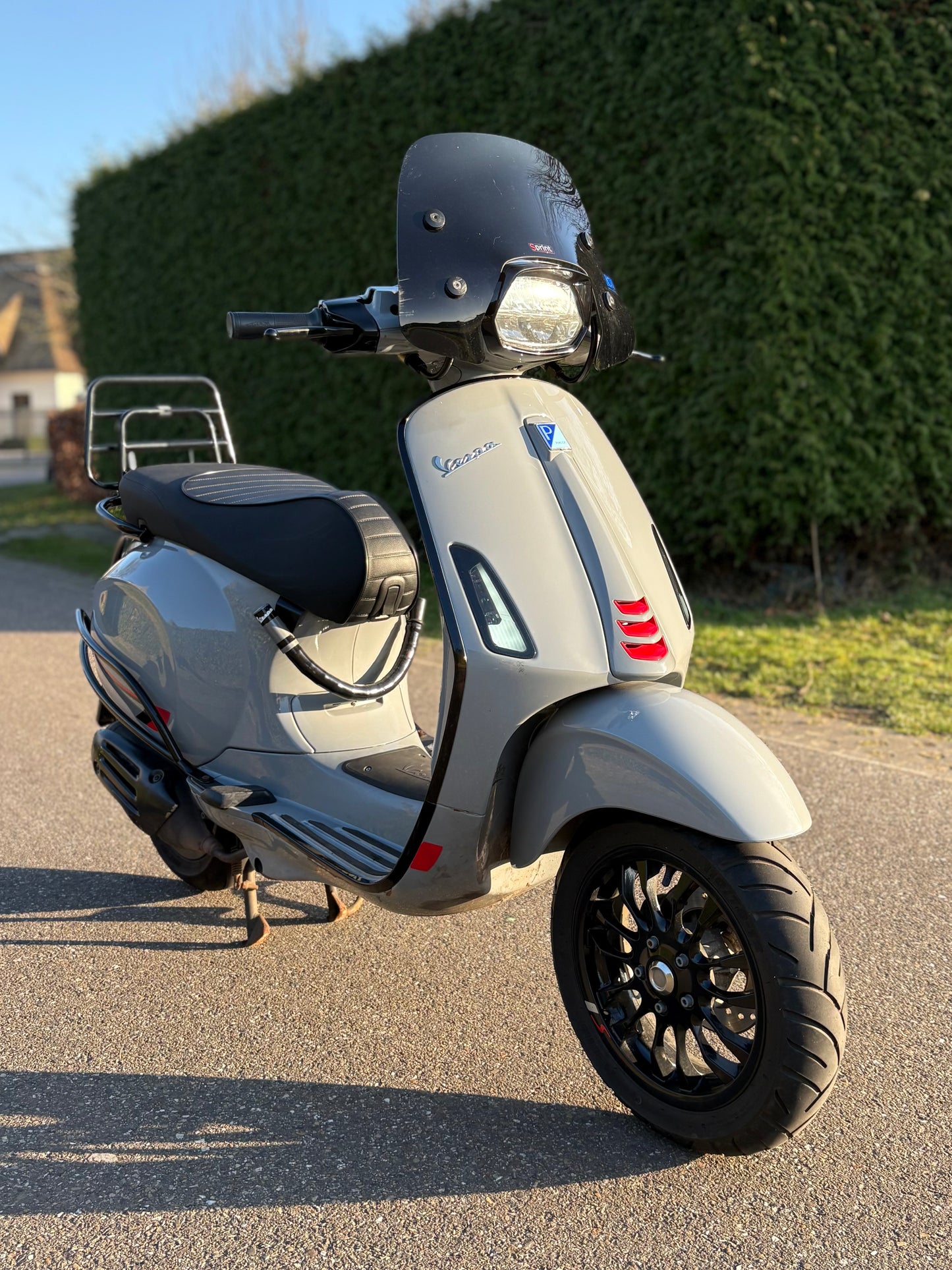 Vespa Sprint Nardo Grey Iget Full Option