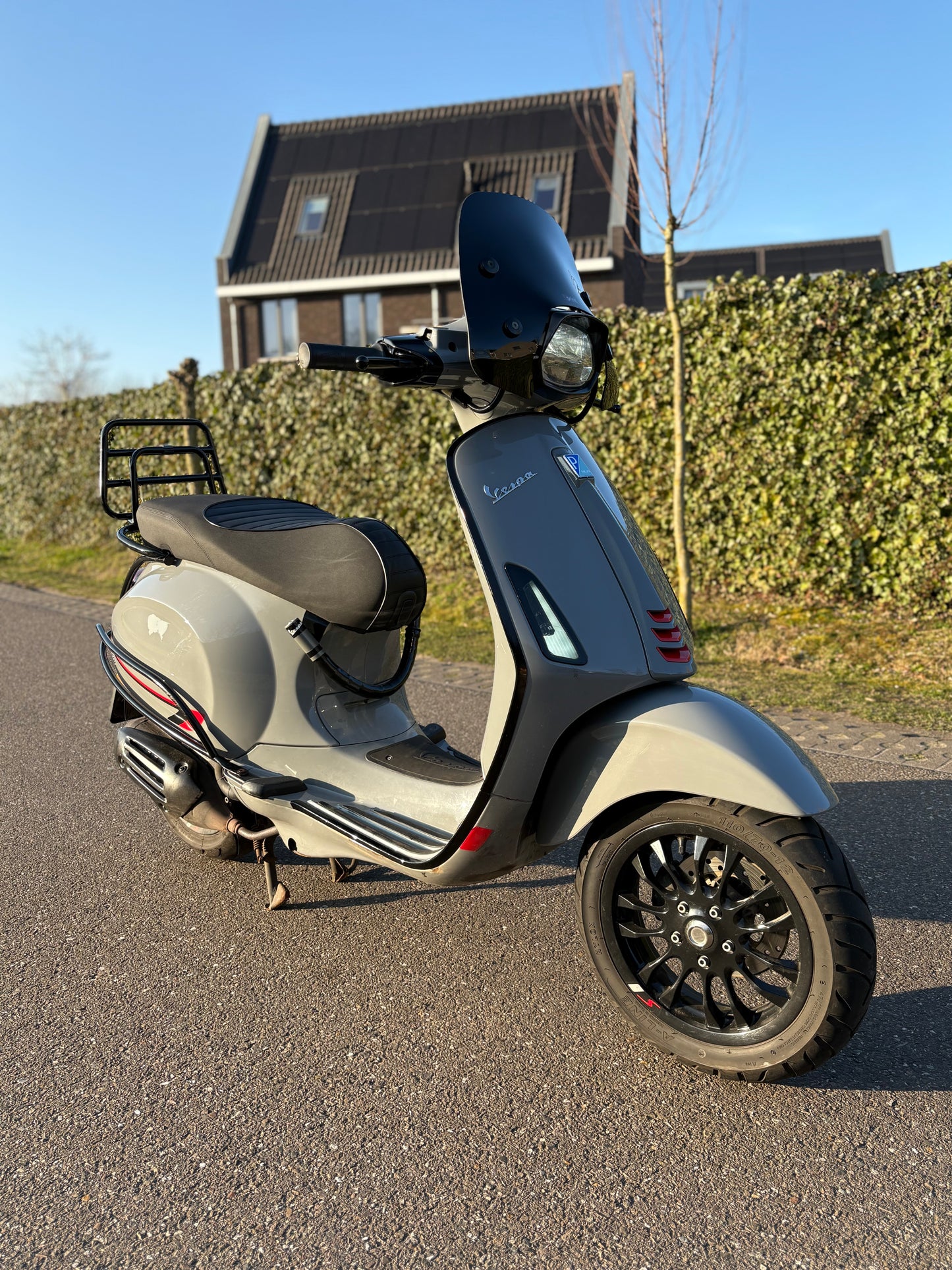 Vespa Sprint Nardo Grey Iget Full Option